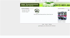 Desktop Screenshot of aandatrans.com